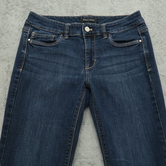 White House Black Market Jeans Womens Size 4R Low-Rise Boot Leg Denim 32" Inseam - Picture 12 of 16